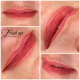 Naturlig leppe tattovering