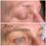 Microblading utført på Greverudsenter, Oppegård. permanent makeup pmu