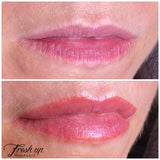 Naturlig farge på lepper som varer, Pmu