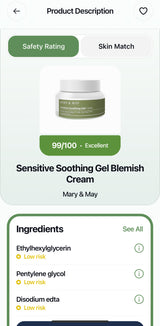 Mary & May Sensitive Soothing Gel Blemish
