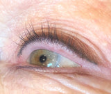 Markerte øyne med permanent makeup