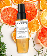 Sothys nourishing body elixir med duft av orange, appelsin. Næring til tørr hud på kroppen