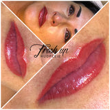 Fresh Up Hudpleie utfører Lip blush, eyeliner og bryn Pmu tattovering.