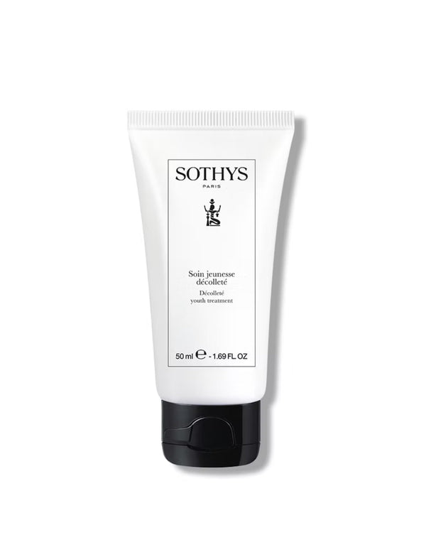 Sothys Décolleté Youth Treatment. Er en nydelig oppstrammende antiage krem for hals og bryst