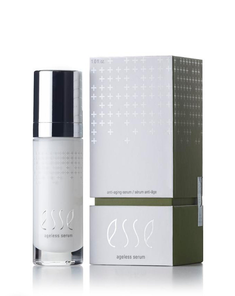 Esse Ageless Serum+ avansert antiage serum med peptider og probiotika for løft og reduksjon av dype linjer