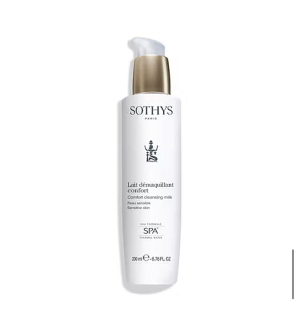 Sothys comfort rensemelk, beroligende rens for en sensitiv hud