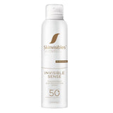 Skinvisibles Invisible Sense Spray SPF50+ til ansikt og kropp – ultralett solspray med usynlig finish
