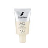Skinvisibles Glow Sense SPF50 solkrem med naturlig glød og lett konsistens