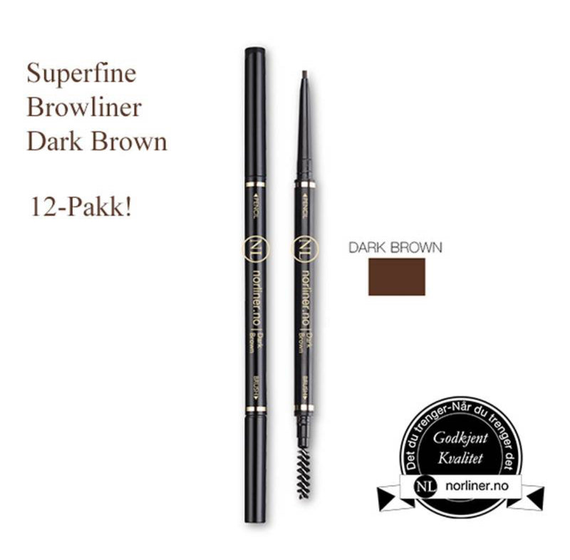 Norliner Precision Brow pencil med kost